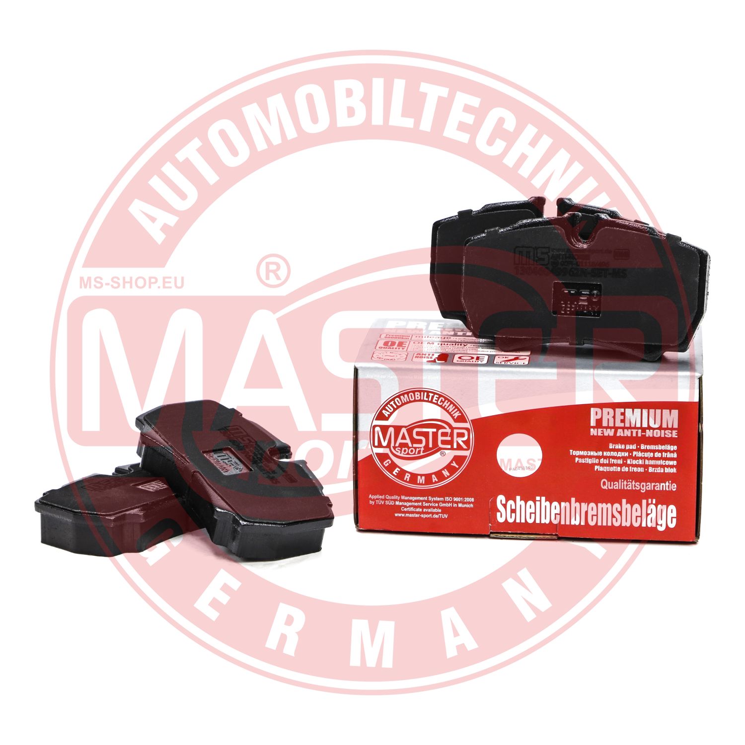 Placute frana MASTERSPORT GERMANY 13046049962N-SET-MS